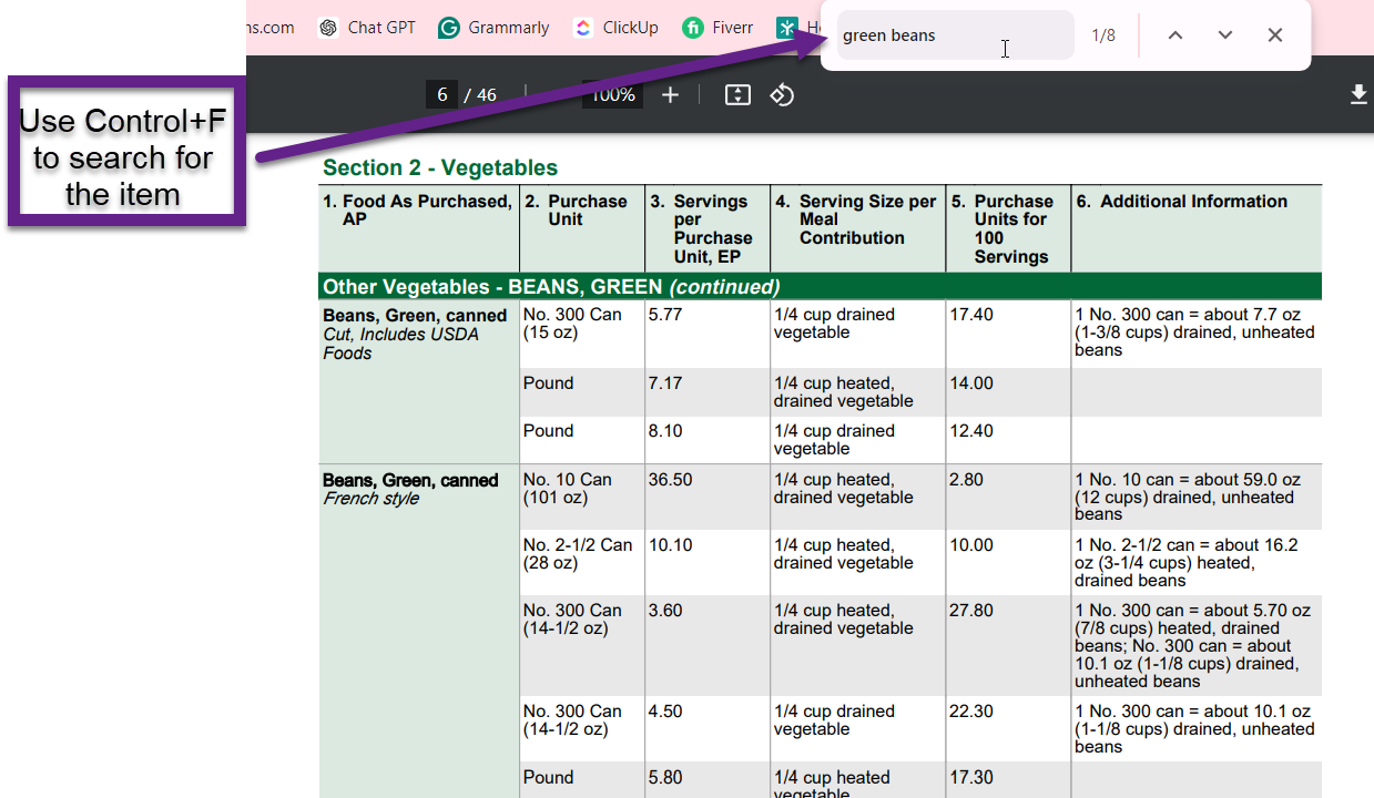 image - CACFP Solutions cacfp approved food list food buying guide