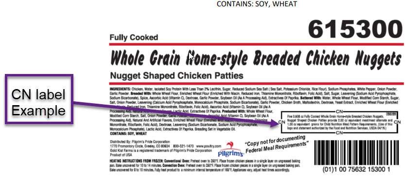 image - CACFP Solutions cn label cacfp